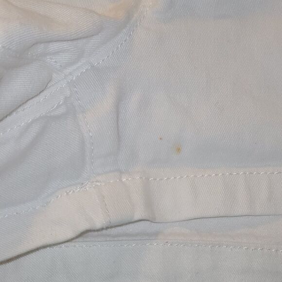 Abercrombie & Fitch Solid White Chino Shorts Size 2/26 Casual Preppy A+F - Picture 7 of 8